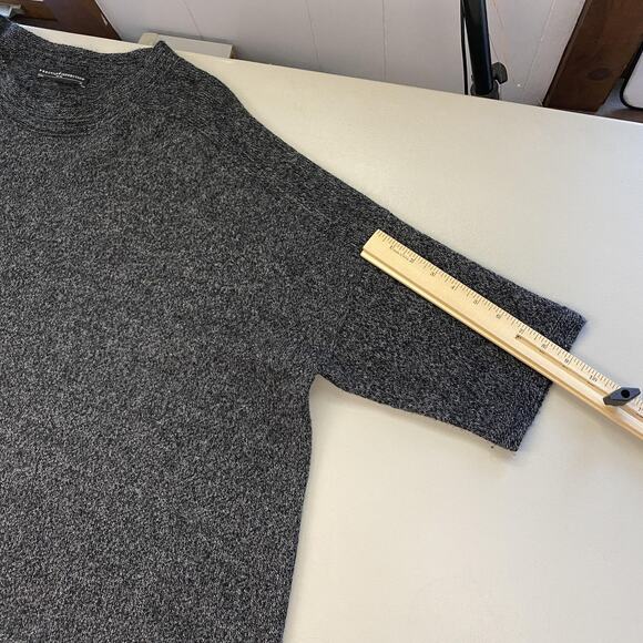 Peruvian Connection Royal Alpaca Sweater Womens XL Gray Oversized Boxy Cozy - Picture 7 of 13